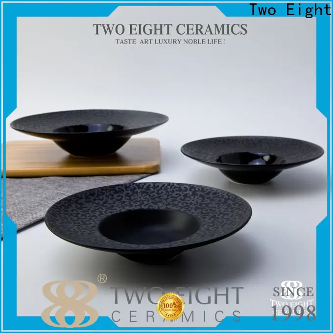 Two Eight Custom ceramic birthday plate manufacturers for bistro 1