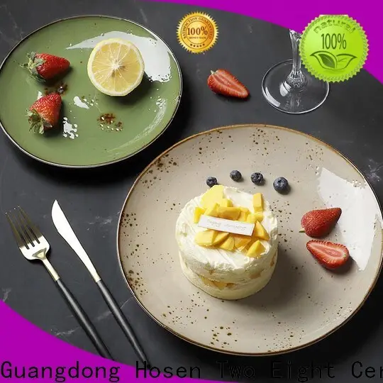 High-quality ceramic plate printing company for hotel 1