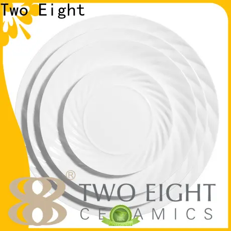 Two Eight crystal plates factory for dinner 1