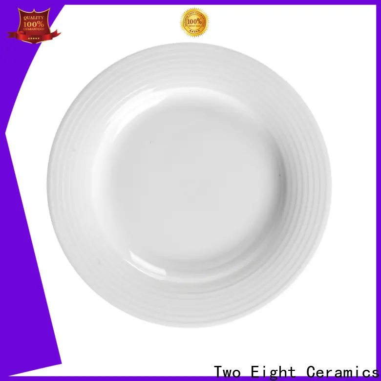 Two Eight stoneware plates Suppliers for hotel 1
