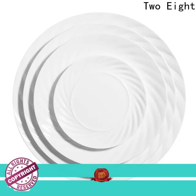 Two Eight italian plate factory for dinner 1