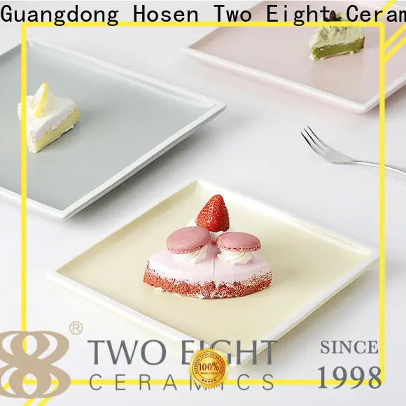 Two Eight dinner plate size Suppliers for bistro 1