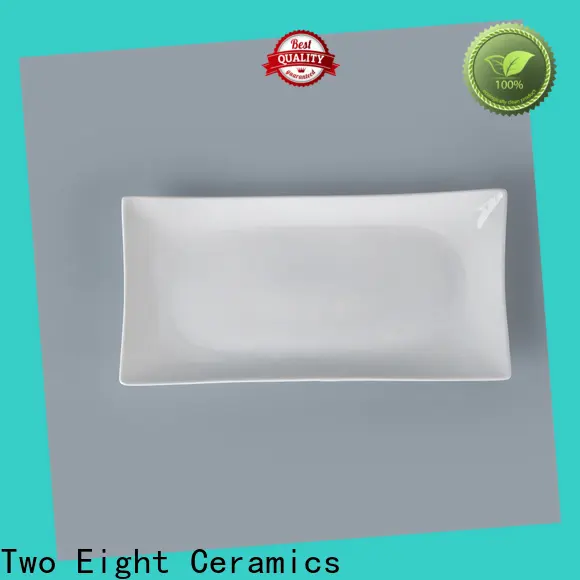 Two Eight ceramic dinner plates Suppliers for restaurant 1