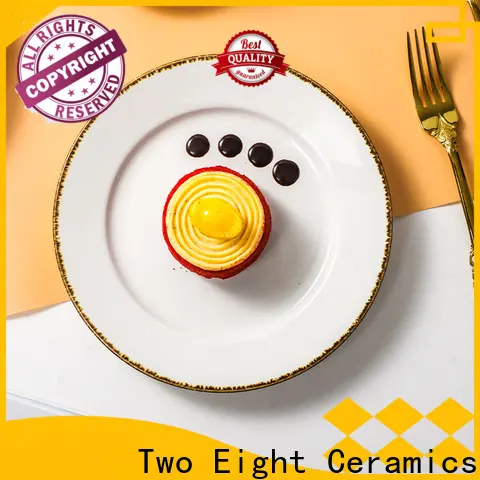 Two Eight clay plates Supply for dinner 1
