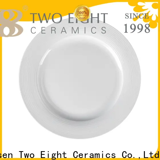 Two Eight Custom resturant plates manufacturers for bistro 1