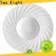 Two Eight ceramics white plate Suppliers for restaurant 1