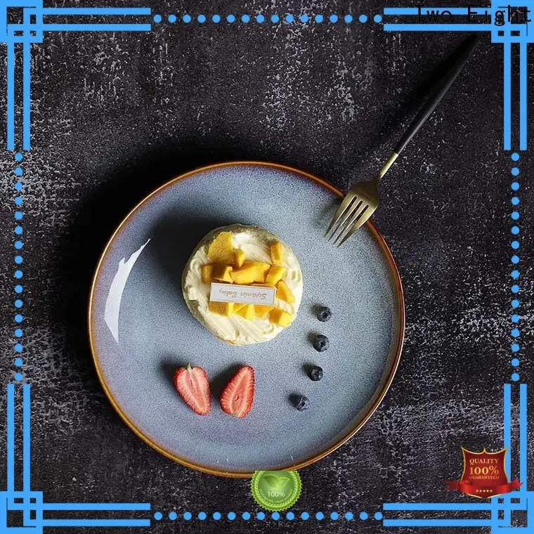 Two Eight best ceramic plates factory for restaurant 1