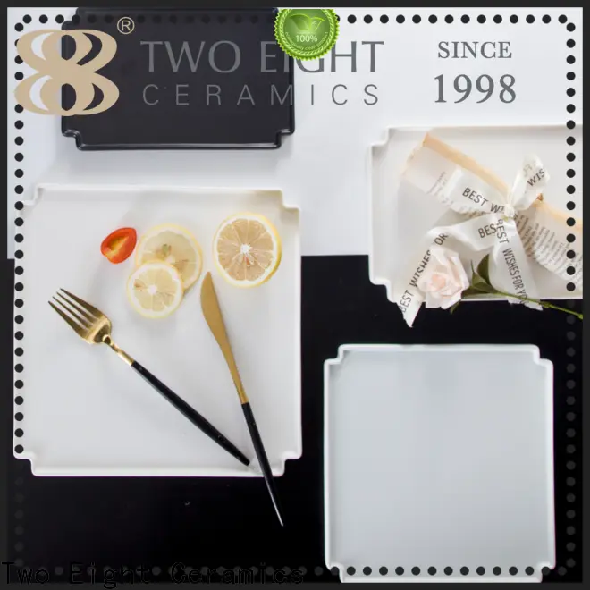 Two Eight appetizer plates company for bistro 1