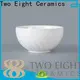 Two Eight white ceramic fruit bowl 1