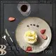 Two Eight pottery dinner plates company for dinning room 1