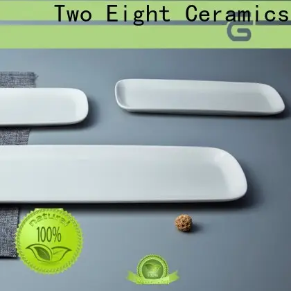 Two Eight handmade clay plates factory for restaurant 1