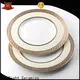 Two Eight ceramic painted plates company for hotel 1