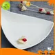 Wholesale ceramic plates white company for bistro 1