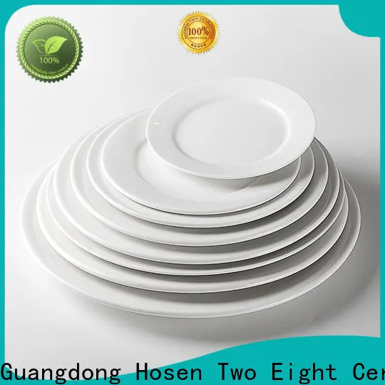 Two Eight Top pottery plates and bowls for business for bistro 1