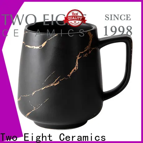Two Eight latte coffee mugs factory for dinner 1
