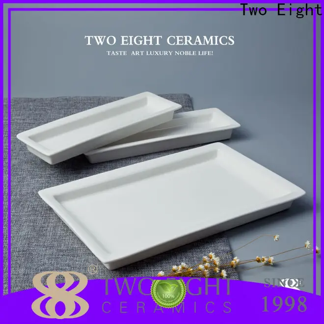 Two Eight dish manufacturers for bistro 1