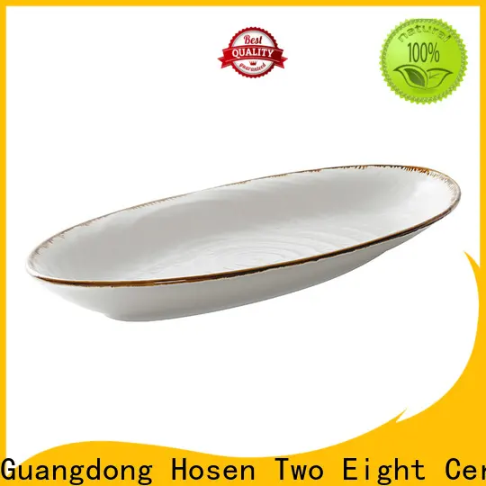 Two Eight painting porcelain plates Supply for bistro 1