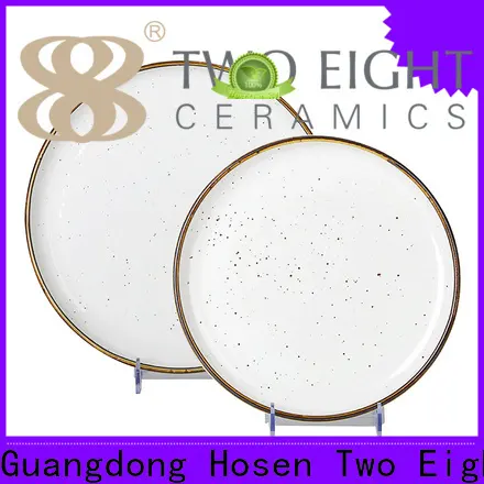 Two Eight plates porcelain for business for dinning room 1