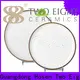 Two Eight plates porcelain for business for dinning room 1