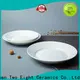 Two Eight New white ceramic dinner plates bulk factory for kitchen 1