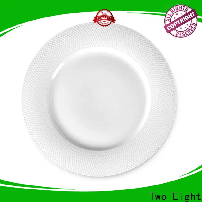 Two Eight hotel white plate manufacturers for kitchen 1