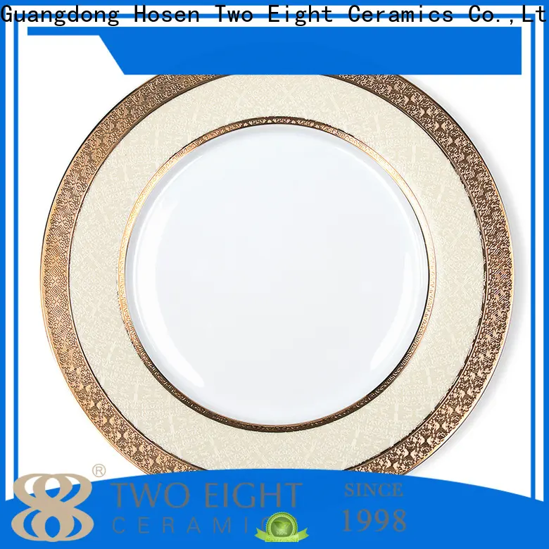 Two Eight dinner plates porcelain Suppliers for dinning room 1