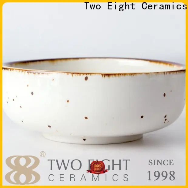 Two Eight ceramic rice bowl for business for bistro 1