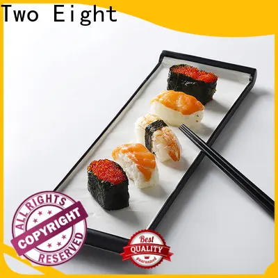 Two Eight speckled ceramic plate company for home 1