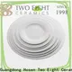 Two Eight New white dinner plates wedding for business for restaurant 1