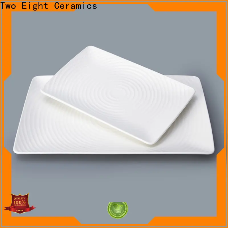 Wholesale white porcelain plate hotel Suppliers for restaurant 1