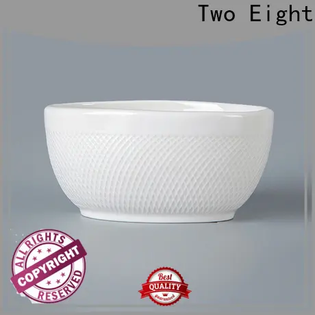 Two Eight ceramic pudding bowls 1