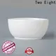 Two Eight ceramic pudding bowls 1