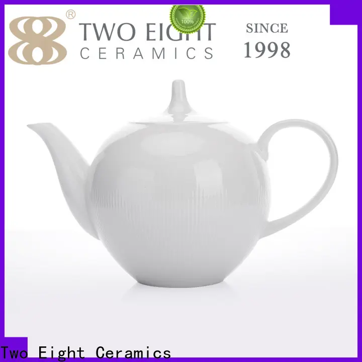 Custom teapot set white for business for dinner 1
