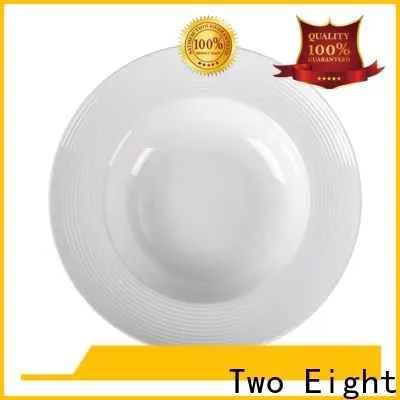 Two Eight New white pottery dinnerware company for restaurant 1