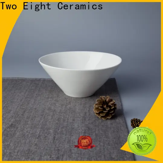Two Eight large white ceramic bowl1 1
