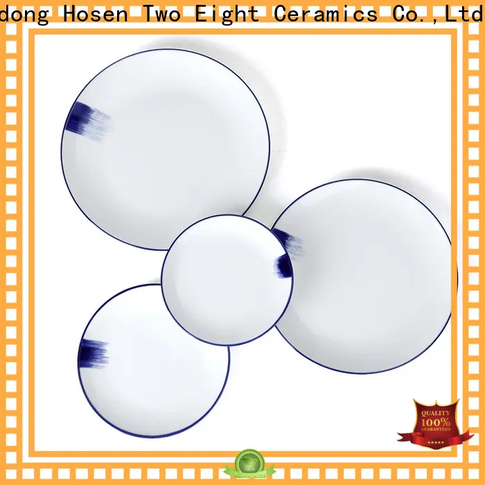 Two Eight square dinner plates Suppliers for bistro 1