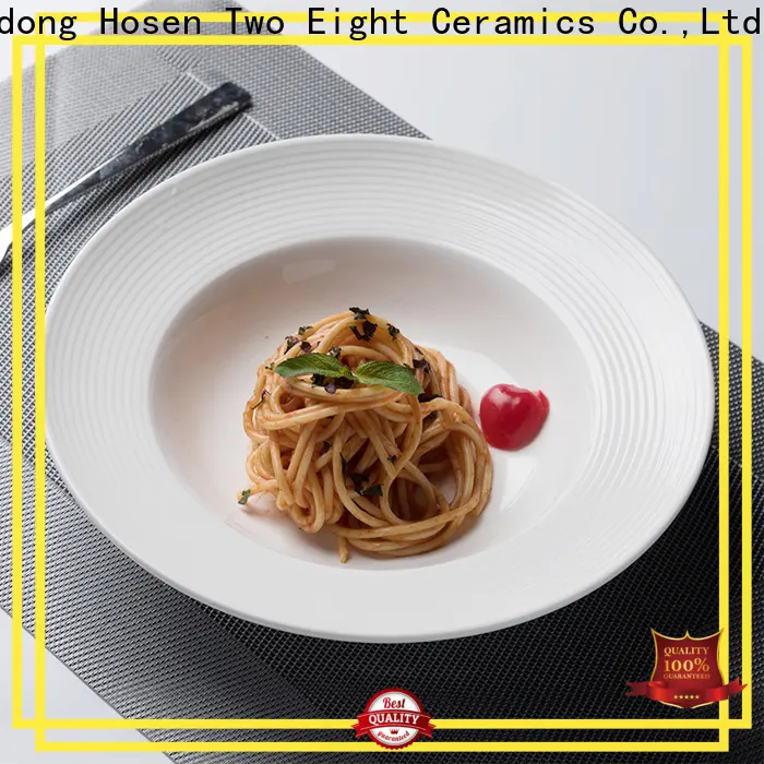 Top dinner plates ceramic company for hotel 1