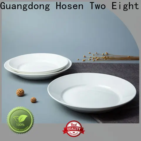 Top hotel white plate for business for dinning room 1