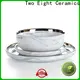 Two Eight shallow ceramic bowls 1