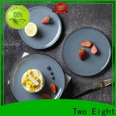 Two Eight ceramic trauma plates Suppliers for restaurant 1