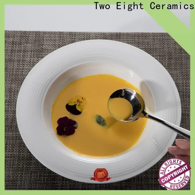 Two Eight ceramic leaf plate manufacturers for home 1