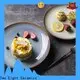 Two Eight New rectangular plates for business for dinner 1