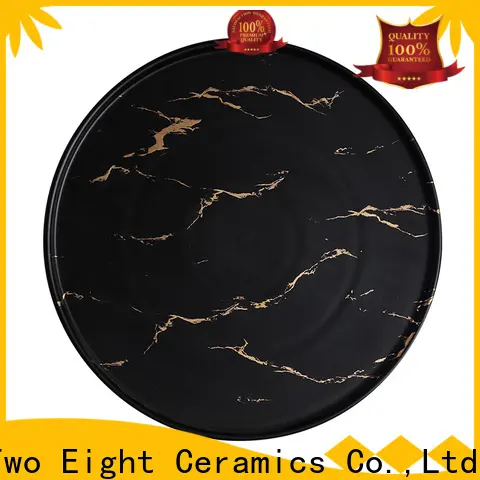 New pastel color ceramic plates manufacturers for bistro 1