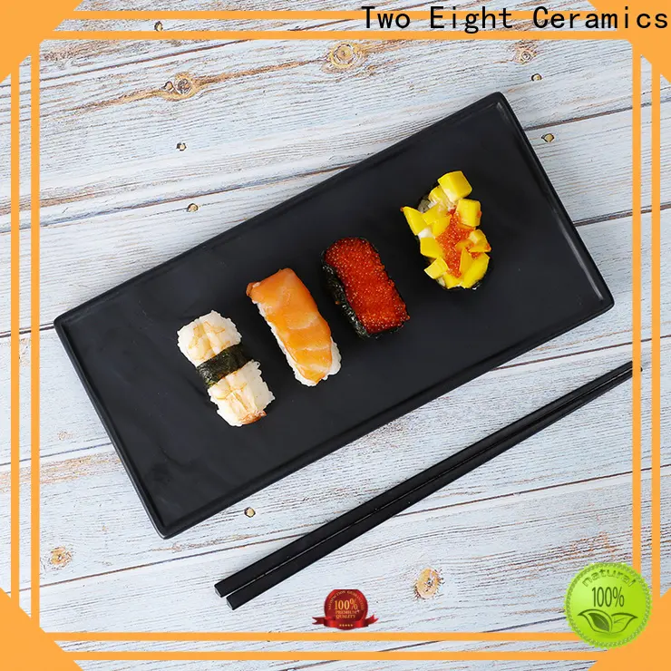 Two Eight Wholesale ceramic plate printing manufacturers for dinner 1