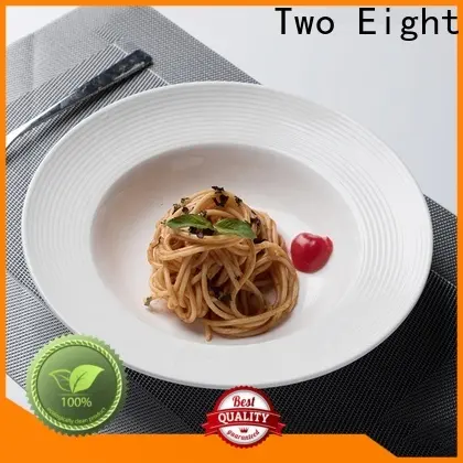 Two Eight Custom ceramic dishes for business for dinner 1