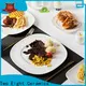 Custom painting porcelain plates company for bistro 1