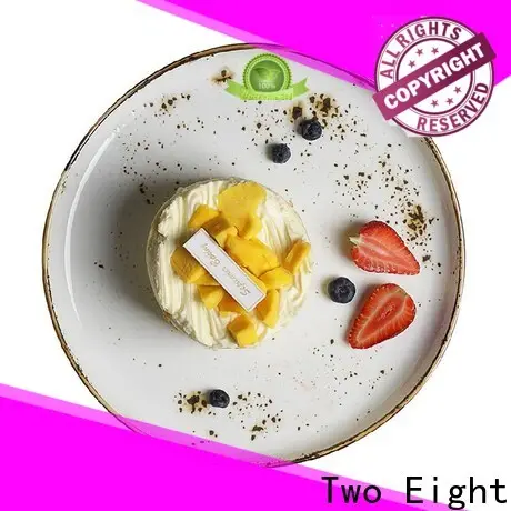 Two Eight Top restaurant plates company for dinner 1