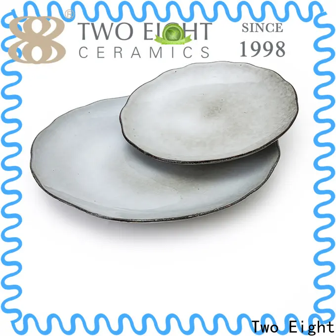 Two Eight serving plates ceramic company for home 1