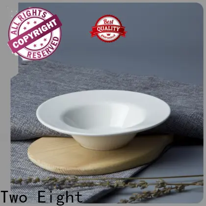 Two Eight Latest bone china plates Suppliers for kitchen 1