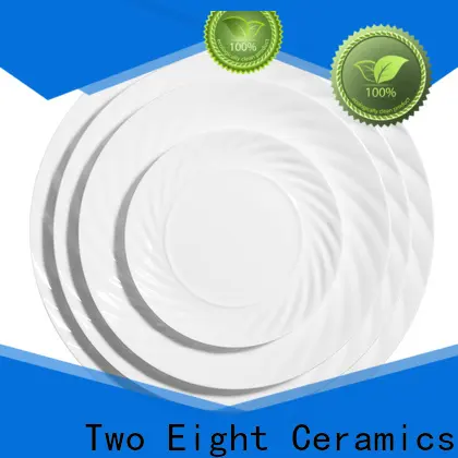 Two Eight High-quality dinnerplates for business for bistro 1